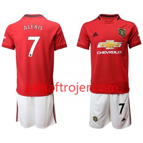 Manchester United Fodboldtrøjer Alexis 7 Børn Hjemmebanesæt 2019/20 Kort ærmer Manchester United Fodboldtrøjer Alexis 7 Børn Hjemmebanesæt 2019/20 Kort ærmer